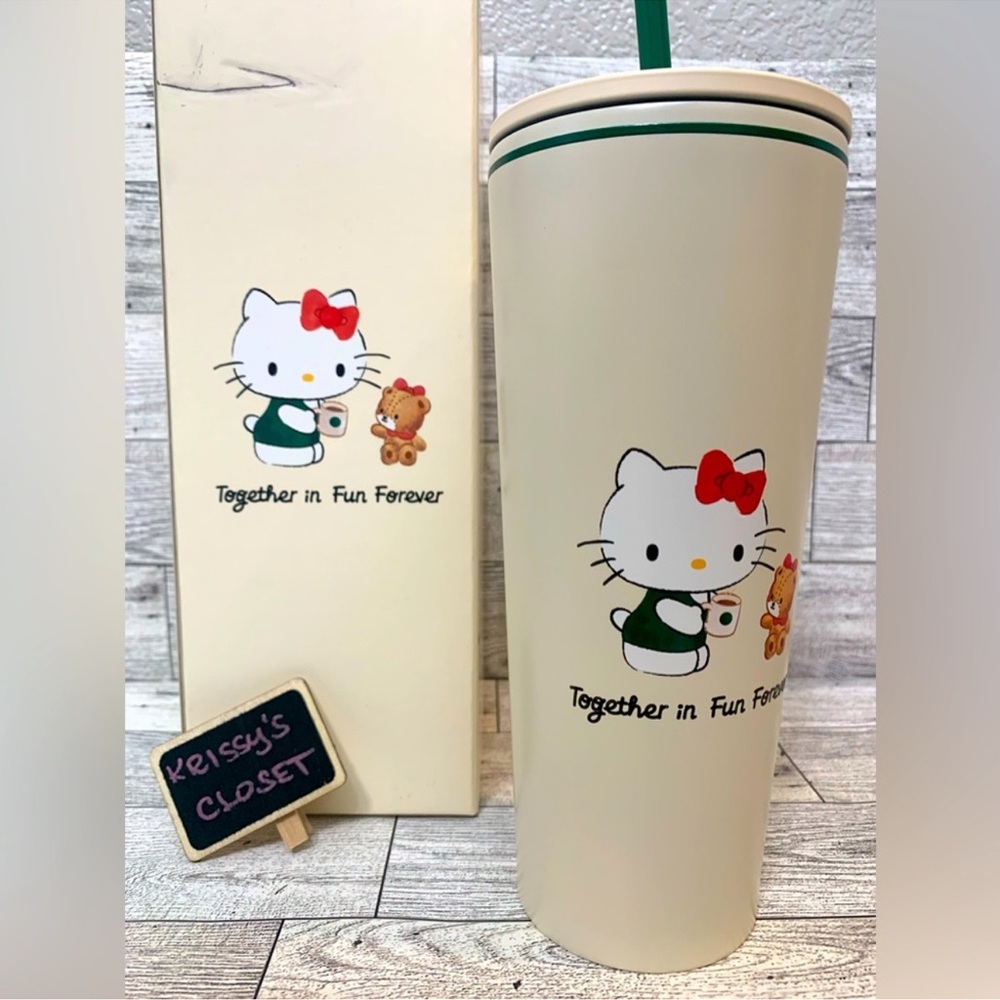 NIB Starbucks x Hello Kitty Stainless Tumbler Asian Country Version - See Photos